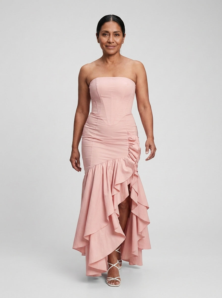 Xyrelle vestido maxi - modelo