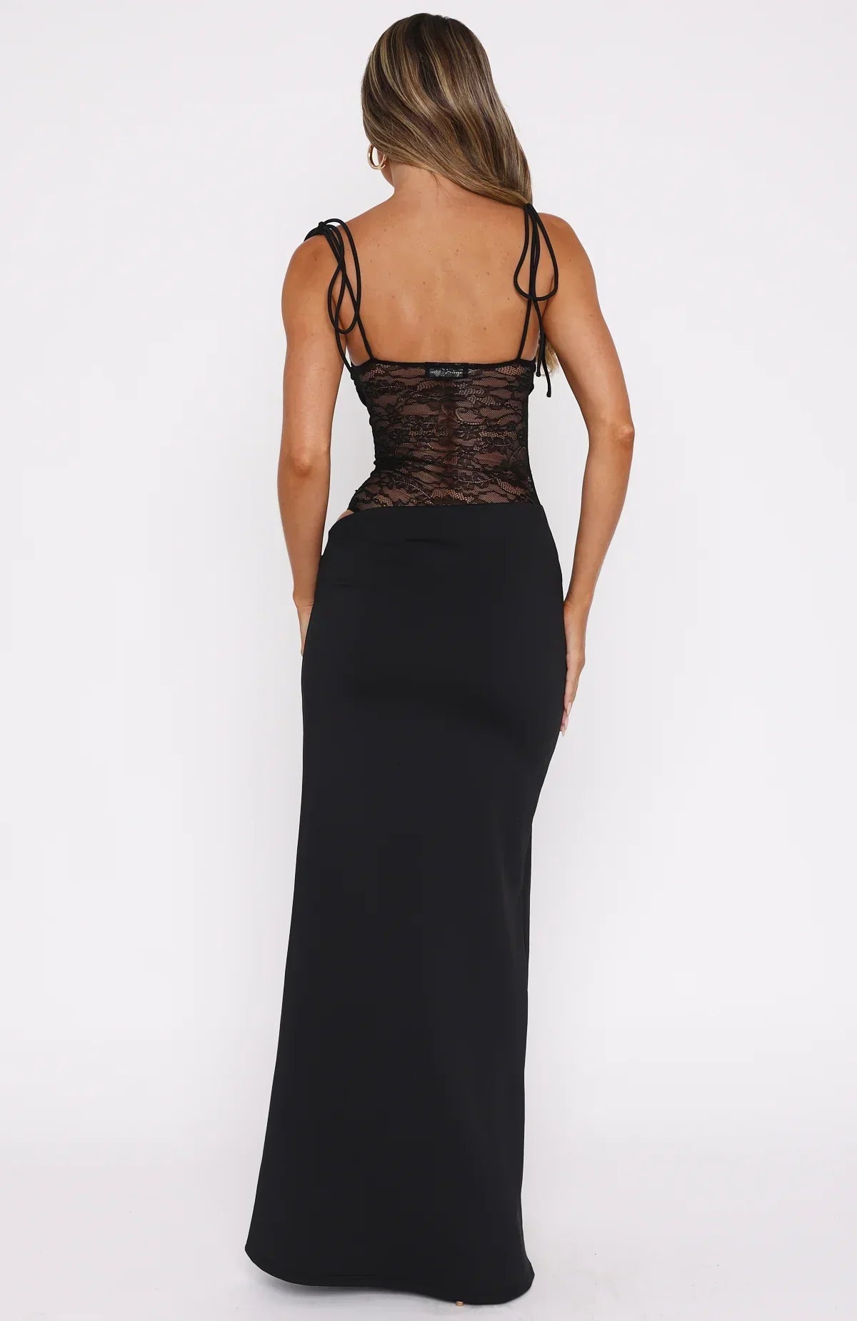Vestido maxi de encaje Luna