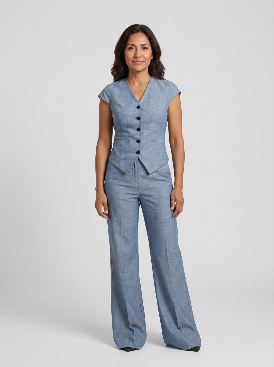 Ivy conjunto top y pantalones - modelo