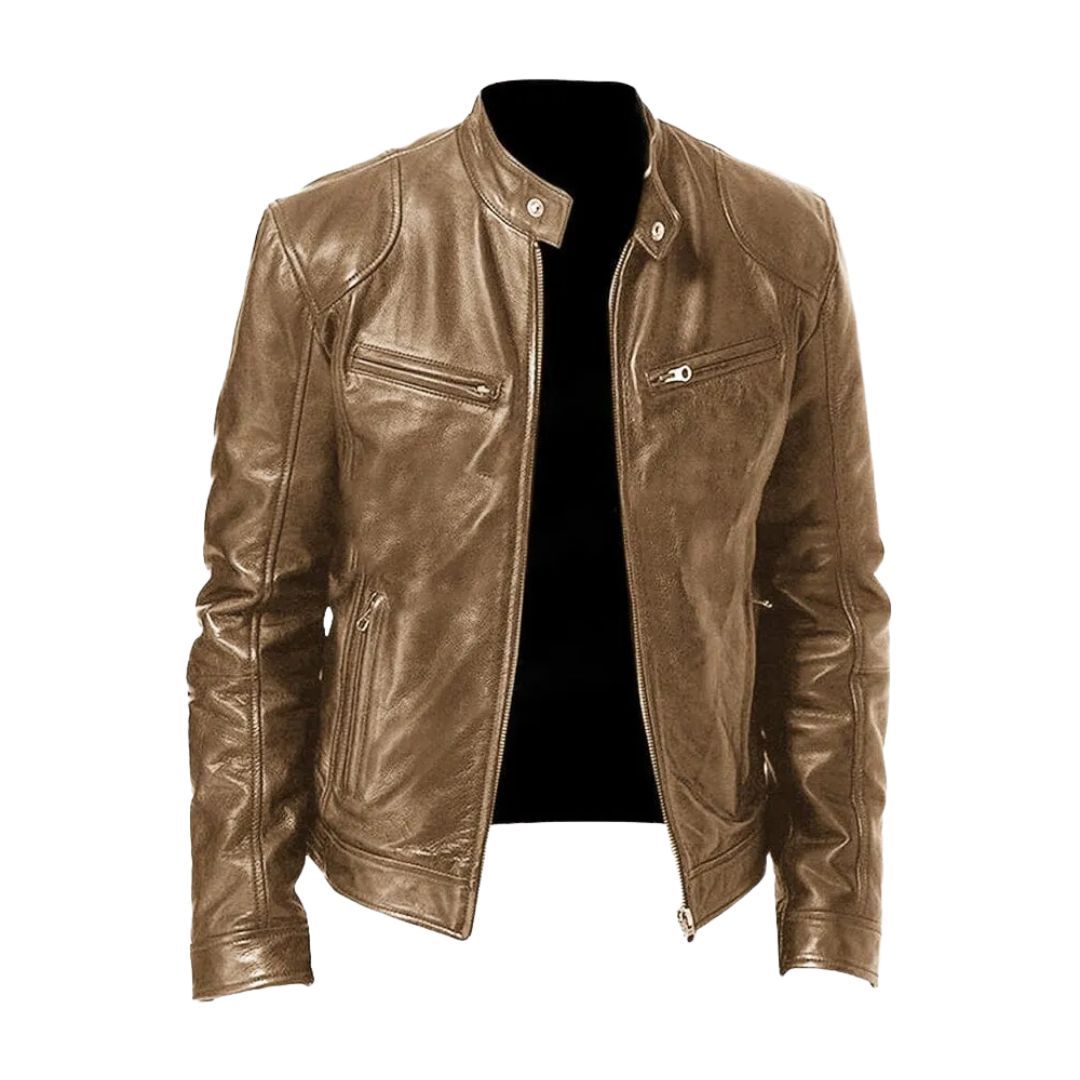 Varga | Chaqueta de Cuero Casual