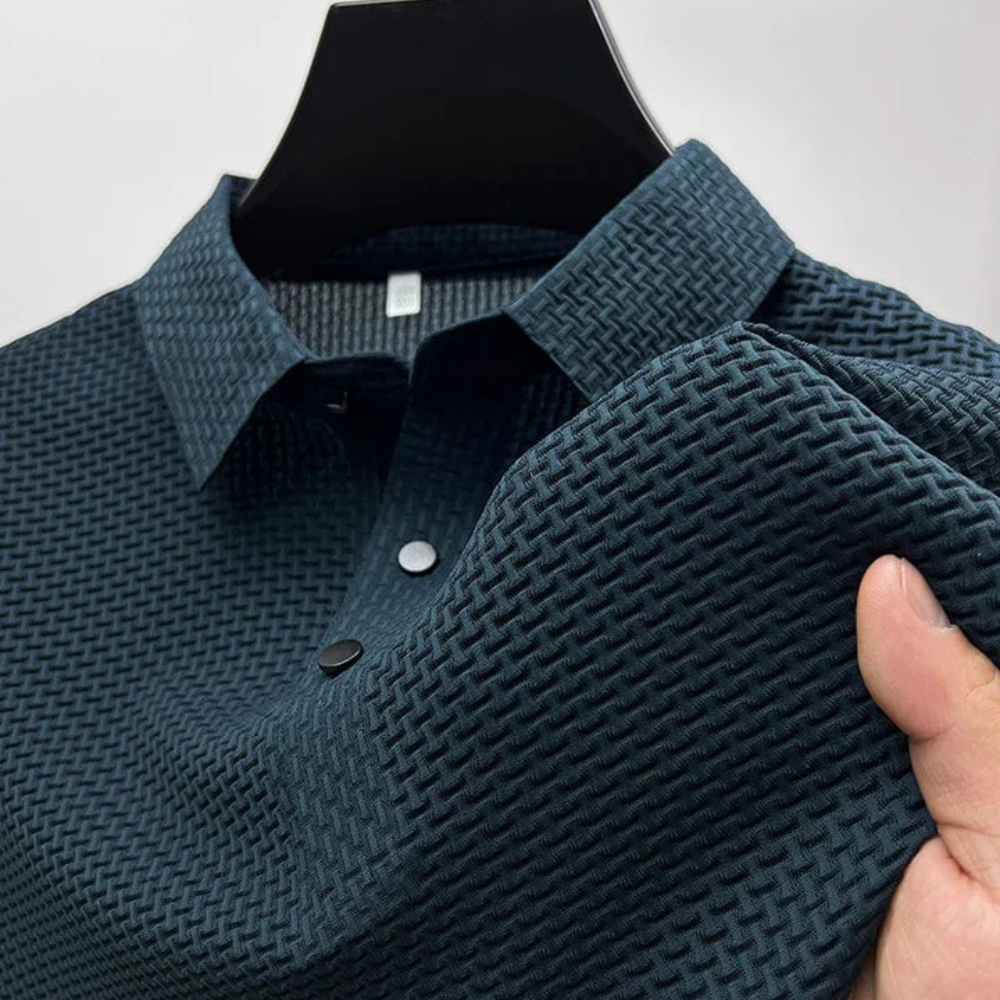 Riviero | Polo de algodón bicolor