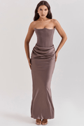 Bella | Vestido sin tirantes elegante