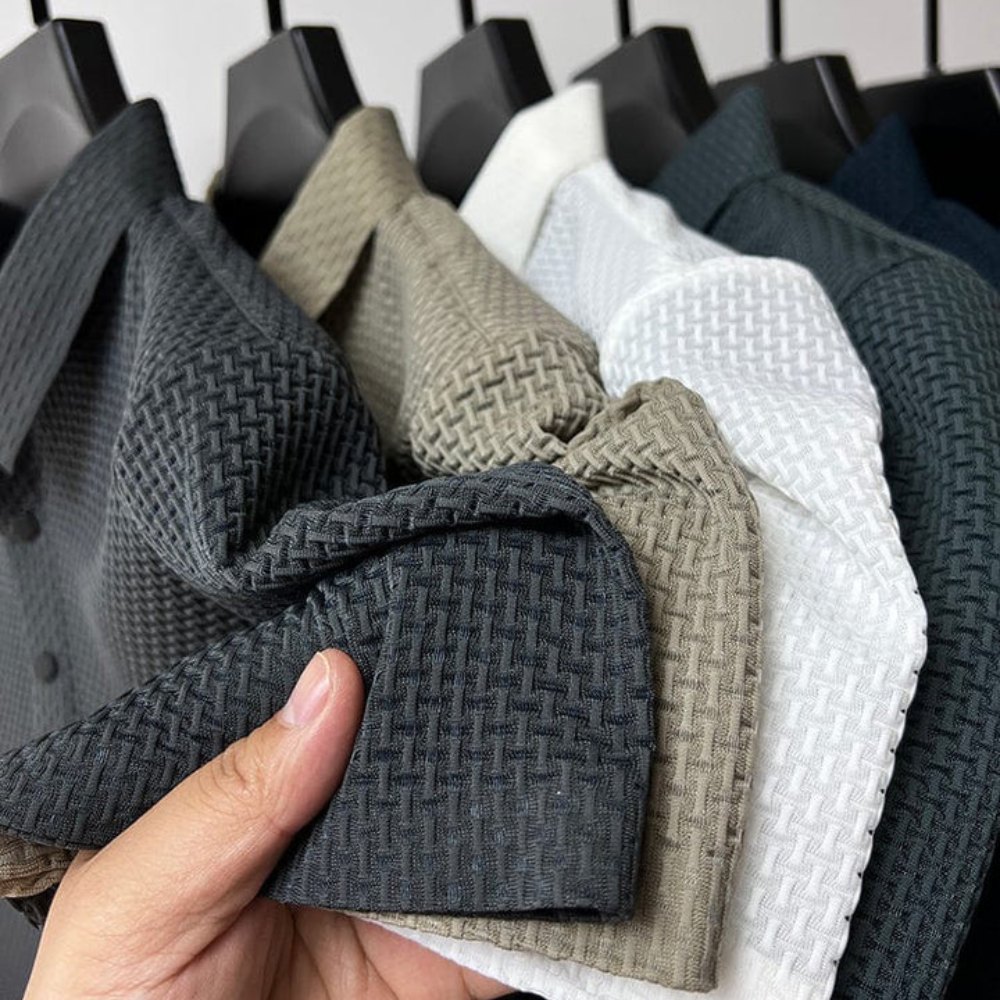 Riviero | Polo de algodón bicolor