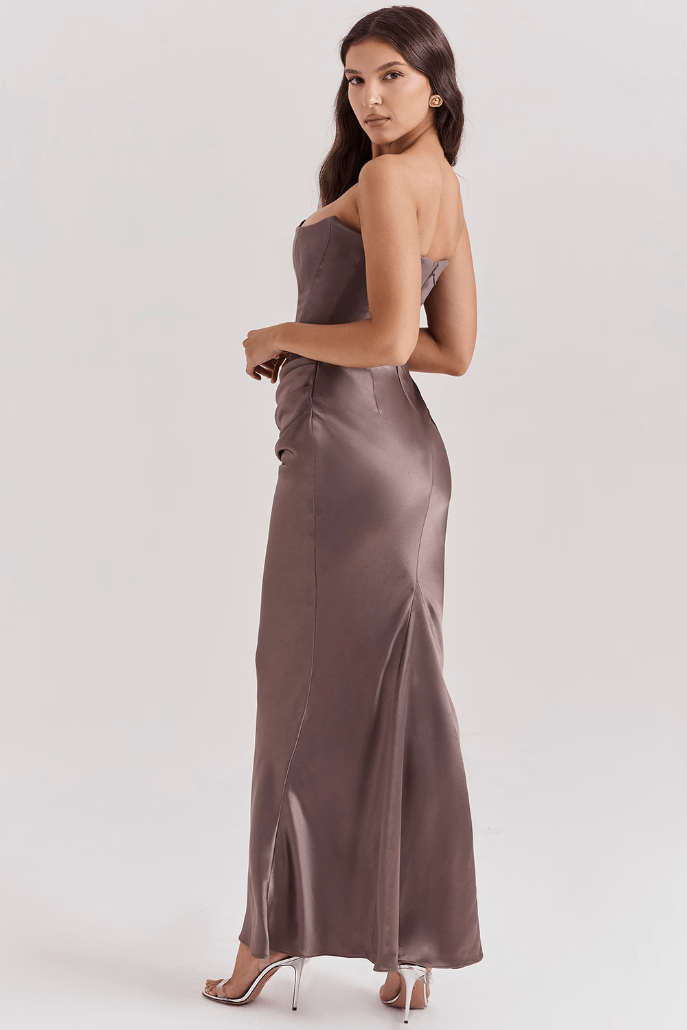 Bella | Vestido sin tirantes elegante