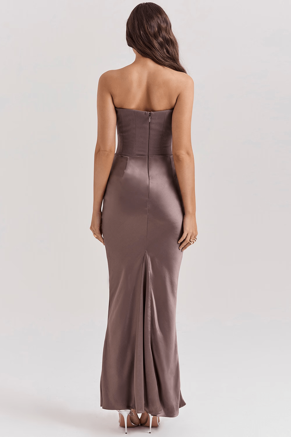 Bella | Vestido sin tirantes elegante