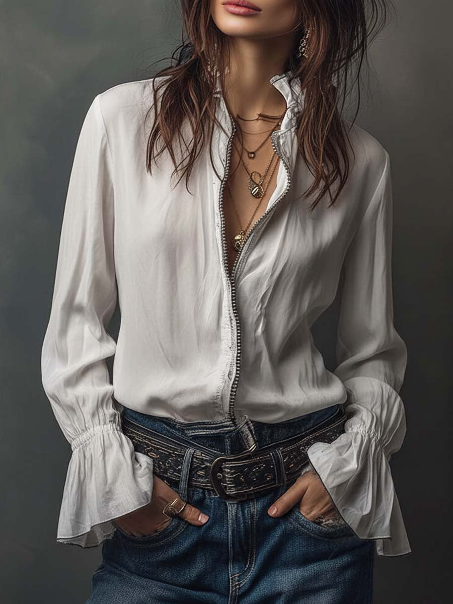 Erica™ | Chaqueta Vintage Larga