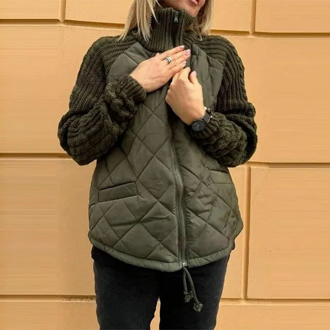 Chaqueta Sybil™ con mangas de punto acolchadas