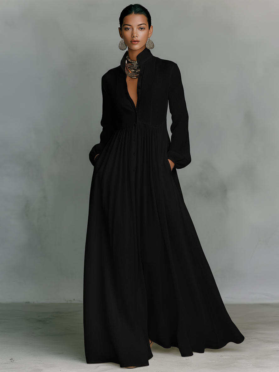 Carla™ - Vestido de Lino Elegante