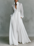 Carla™ | Vestido de Lino Elegante
