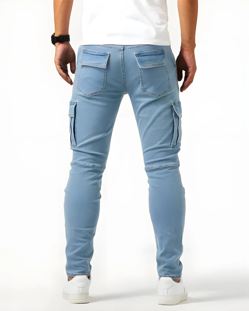 Gennaro | Pantalones Cargo Elásticos