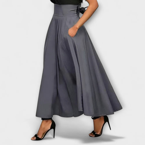 Aura - Falda maxi elegante de estilo chic