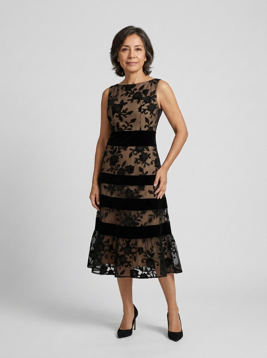 Lorena vestido midi - modelo