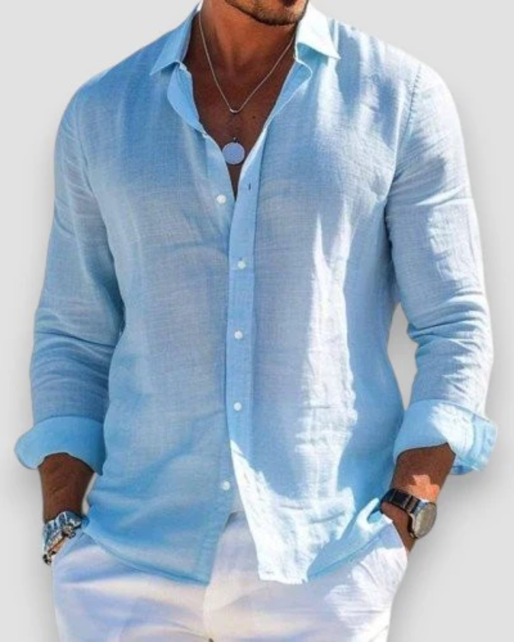 Nicola | Camisa casual para hombre