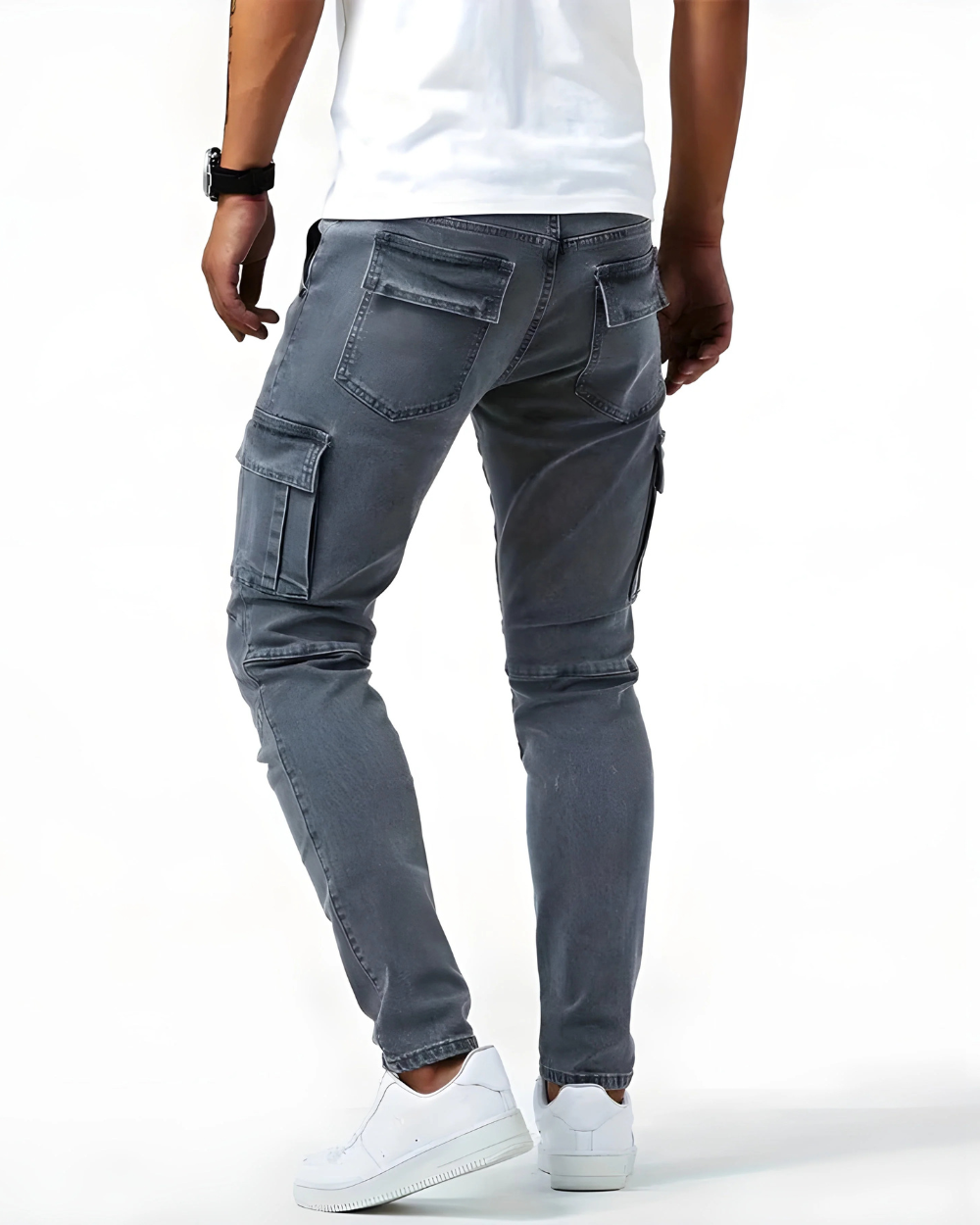 Gennaro | Pantalones Cargo Elásticos