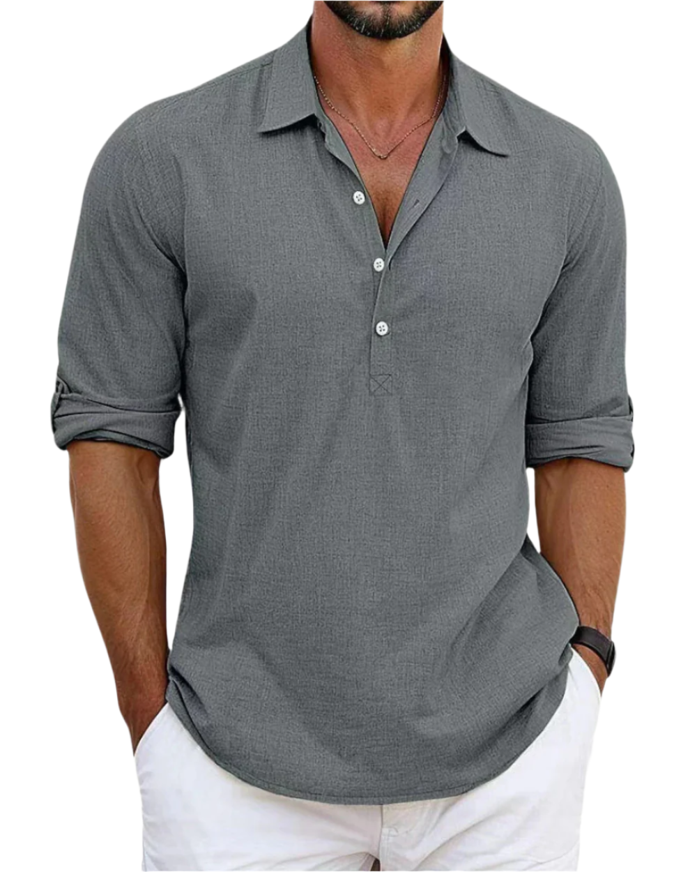 Riviera | Camisa de lino premium