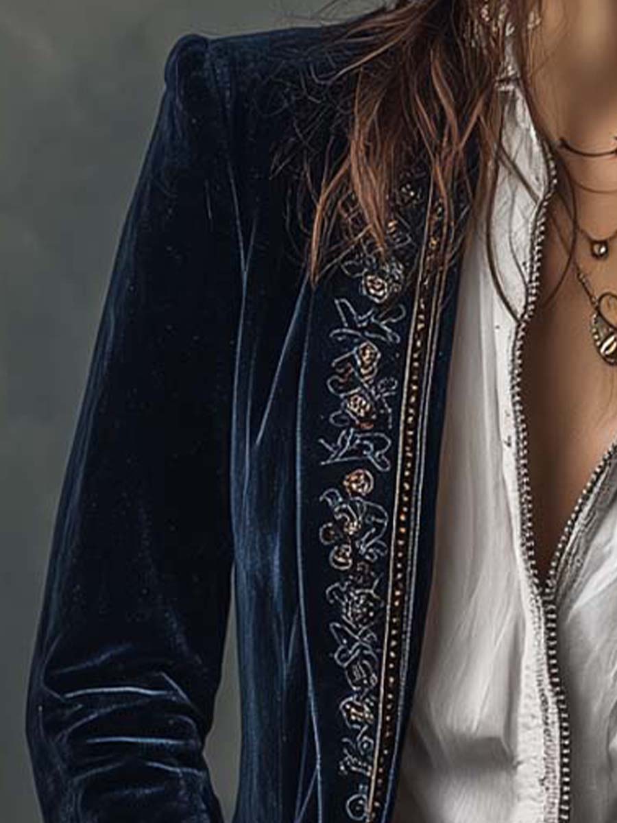 Erica™ | Chaqueta Vintage Larga