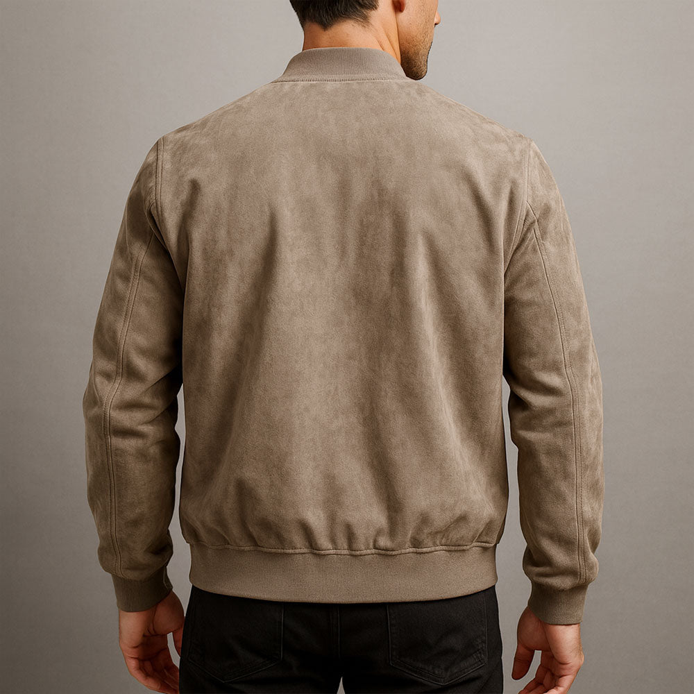 Valerio | Chaqueta de ante artesanal