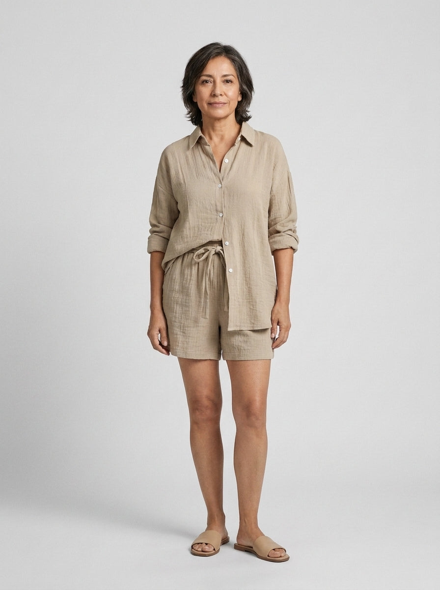 Miravo conjunto blusa y shorts - modelo
