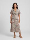Calandra vestido floral - modelo