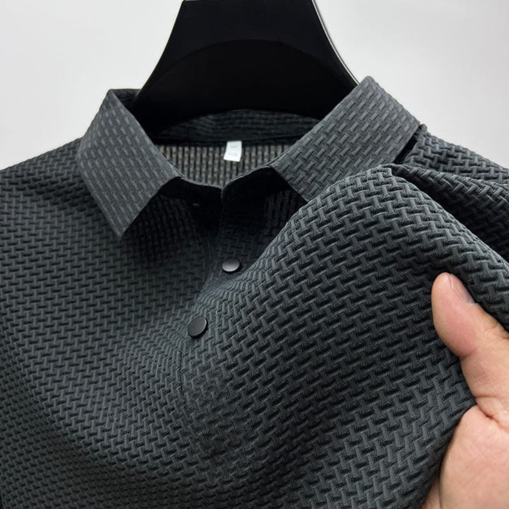 Riviero | Polo de algodón bicolor