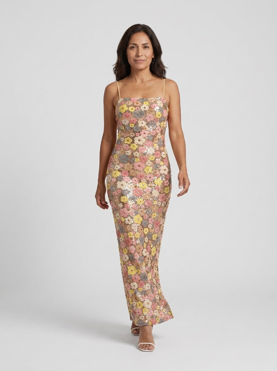Vestido maxi Venecia - modelo