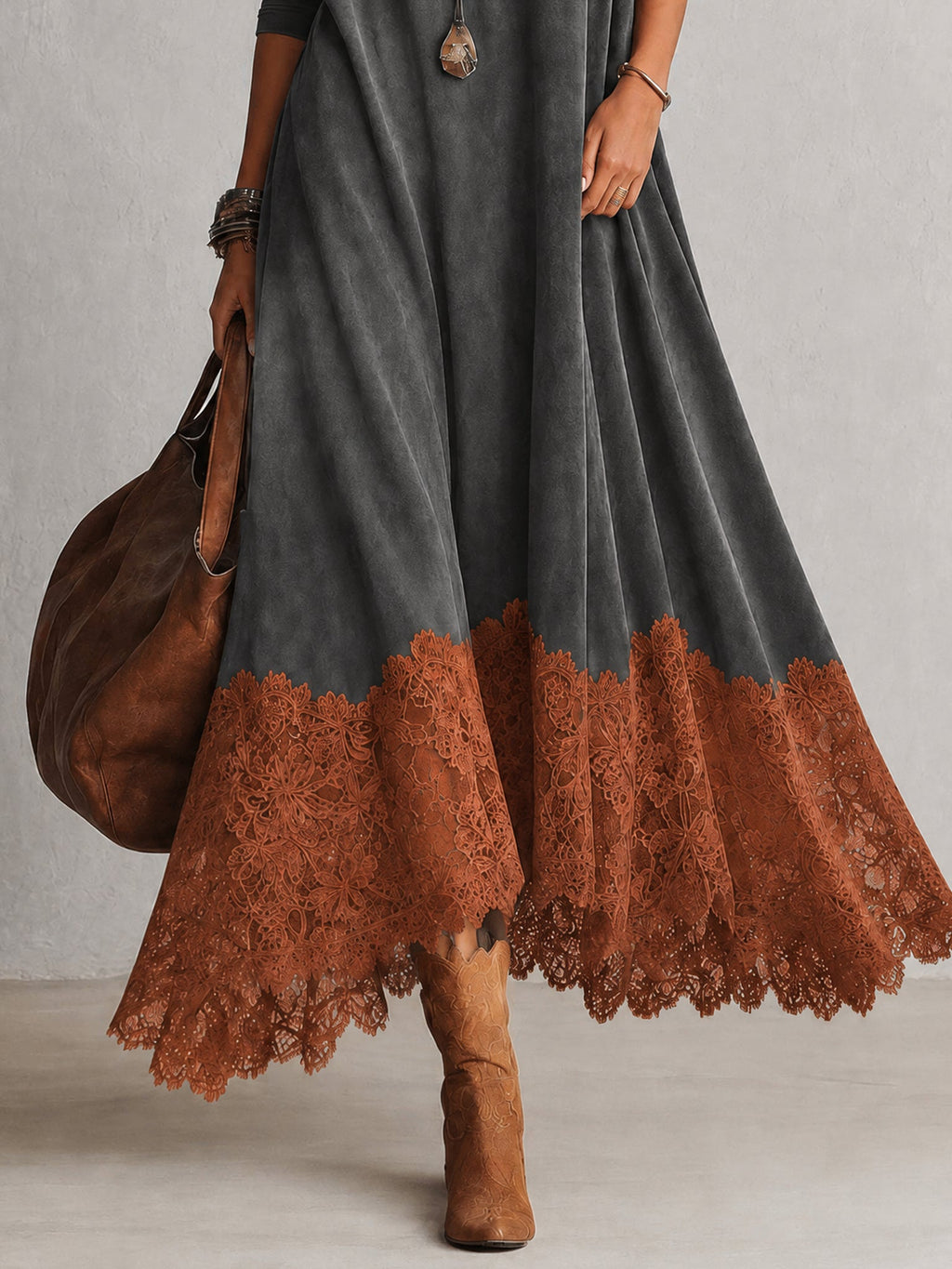 Tamara™ | Vestido de Ante