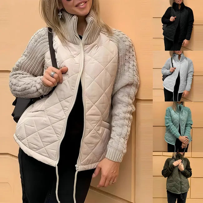 Chaqueta Sybil™ con mangas de punto acolchadas