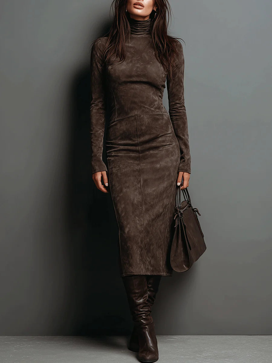 Rocío™ | Vestido de Ante