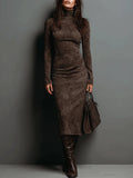 Rocío™ | Vestido de Ante