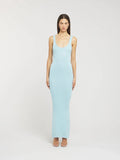 Vestido Ana - Baia Azul con lentejuelas
