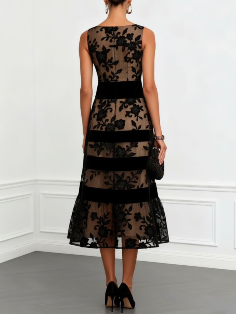 Lorena™ - Vestido Midi Elegante