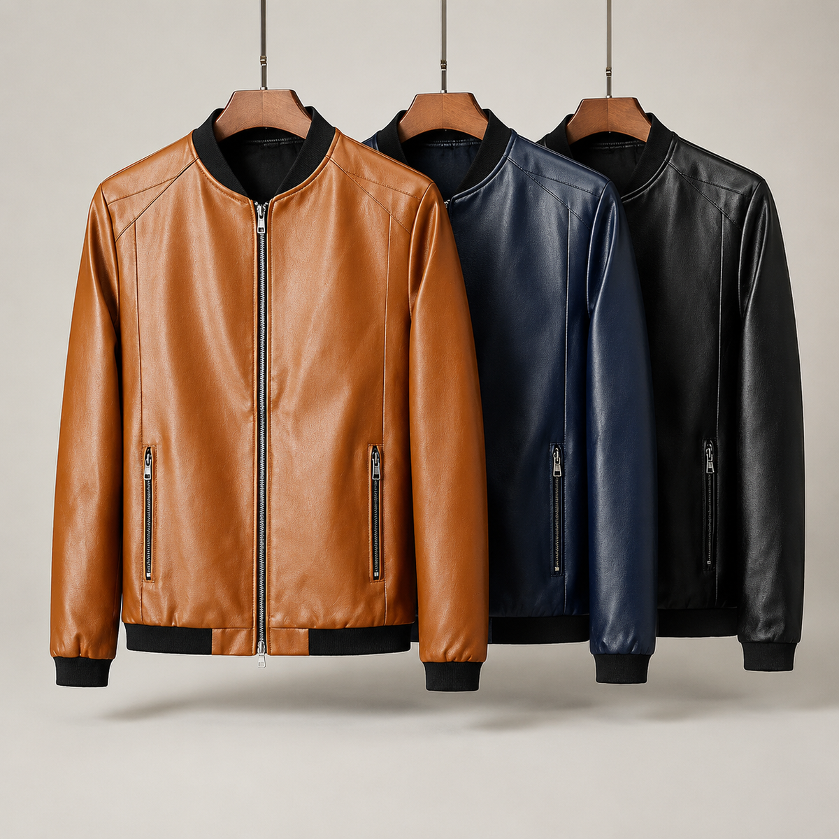 Domenico | Chaqueta bomber de cuero