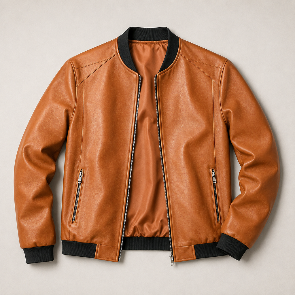 Domenico | Chaqueta bomber de cuero