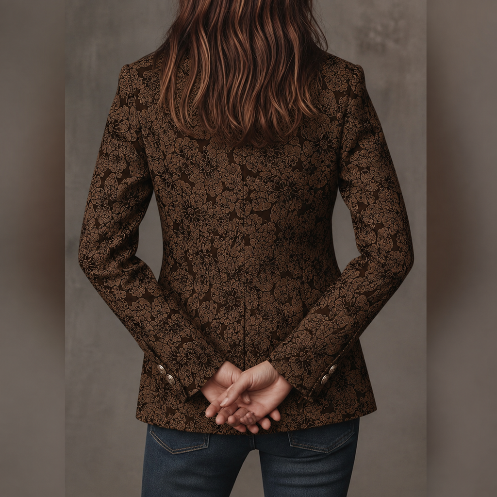 Loretta™ | Blazer de Jacquard
