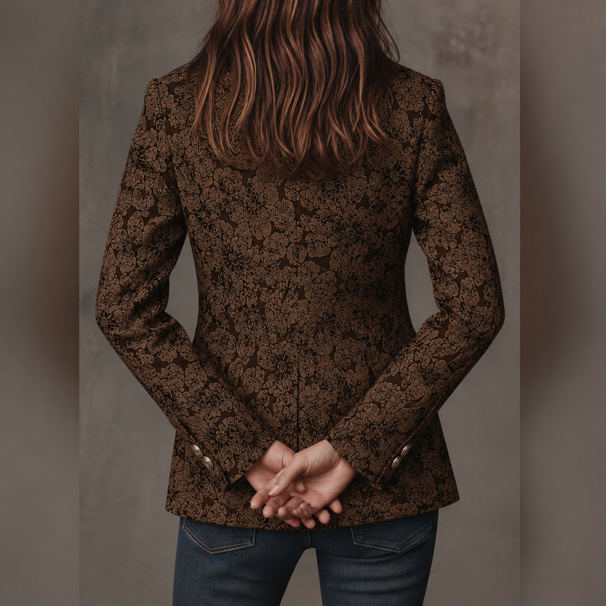 Loretta™ | Blazer de Jacquard