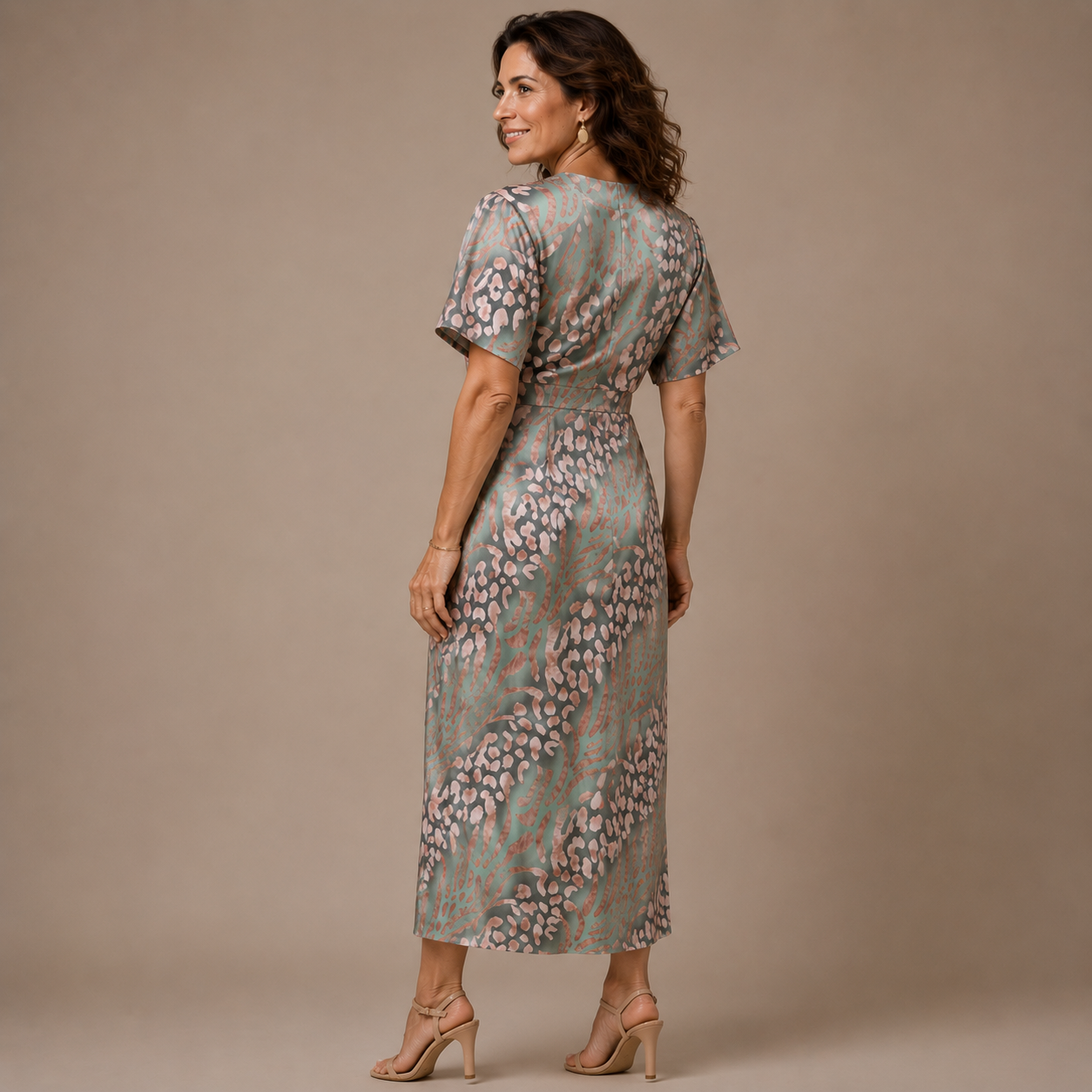 Calandra™ - Vestido Elegante Floral