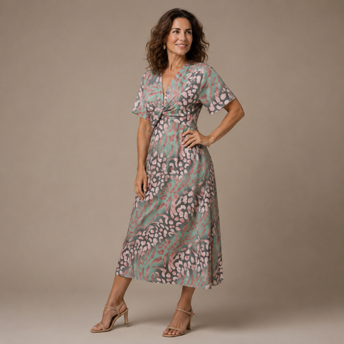 Calandra™ - Vestido Elegante Floral