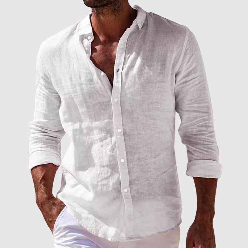 Lecce | Camisa de lino elegante