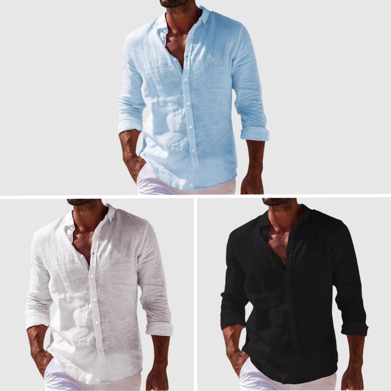 Lecce | Camisa de lino elegante