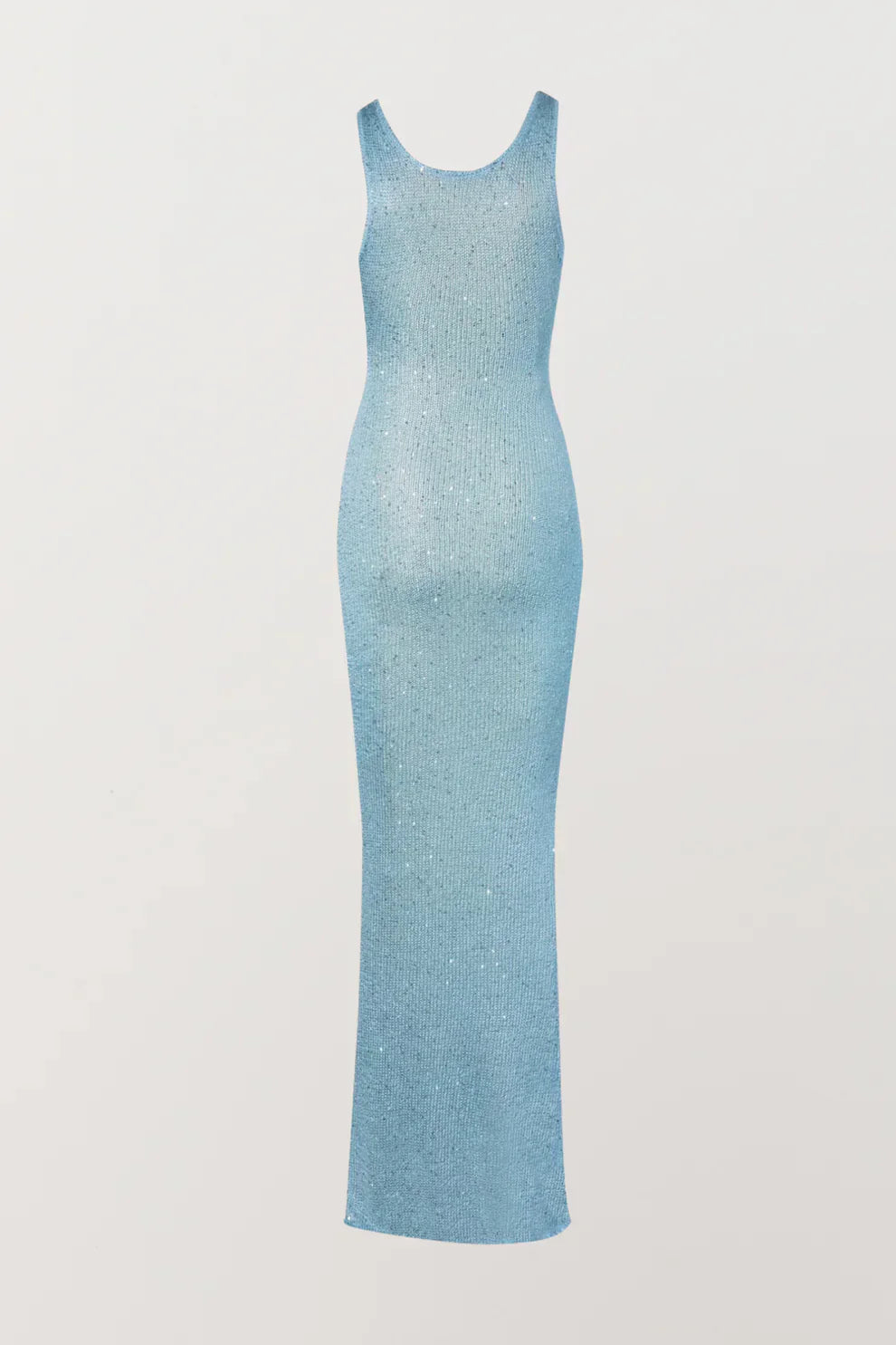 Vestido Ana - Baia Azul con lentejuelas