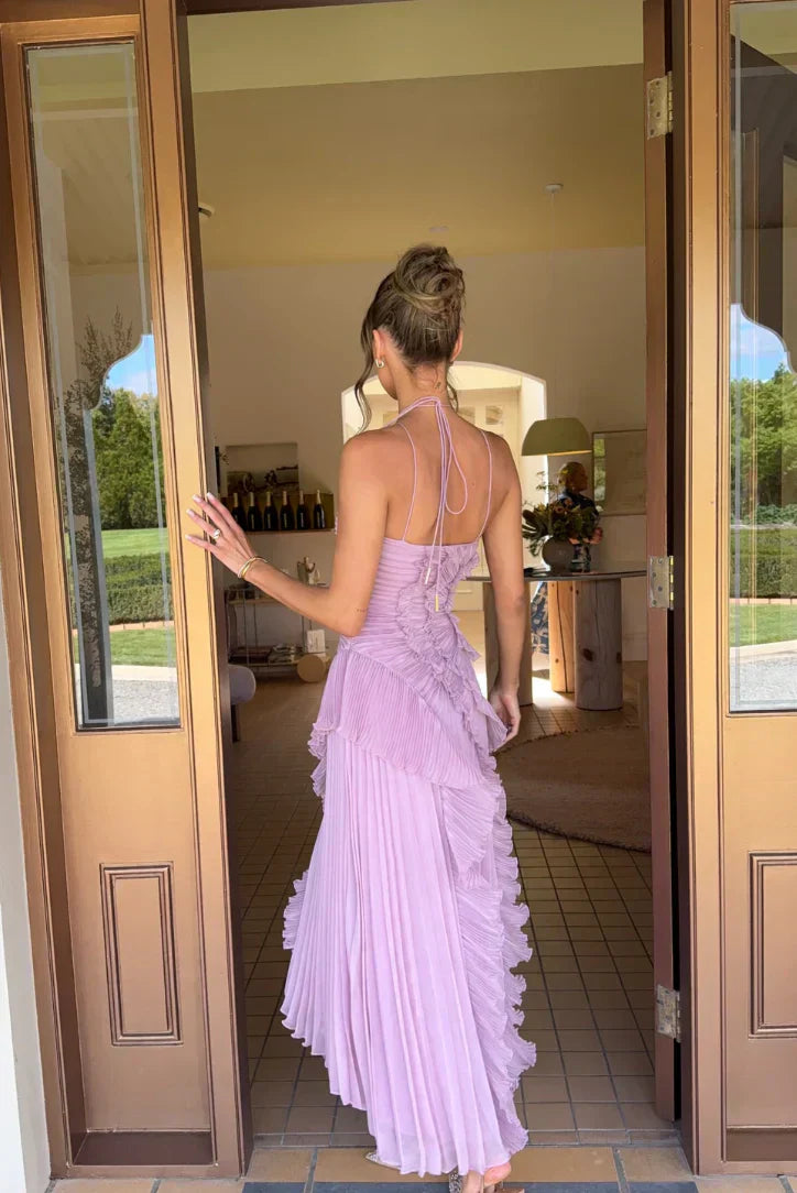 Melisa | Vestido Lavanda Edición Limitada con Volante