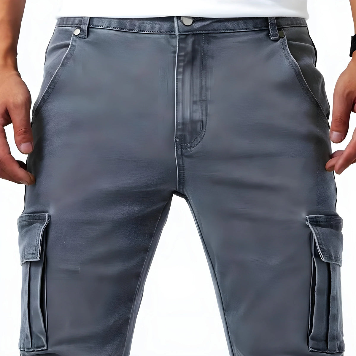 Gennaro | Pantalones Cargo Elásticos