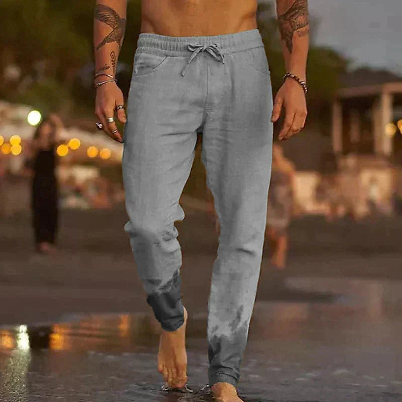 Mateo | Pantalones de lino para playa