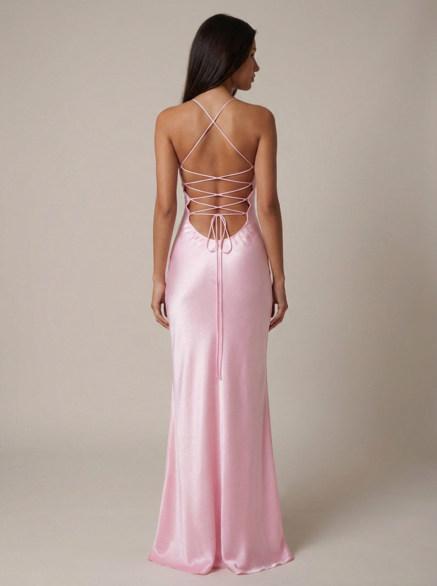 Vestido maxi de jade