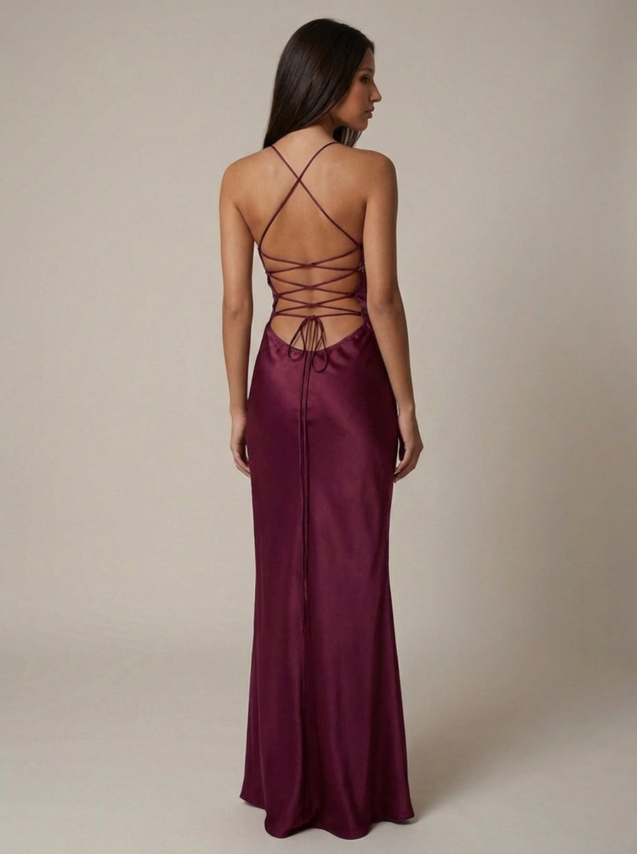 Vestido maxi de jade