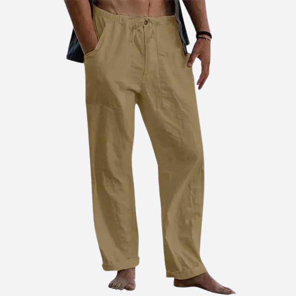 Perugia | Pantalones Clásicos de Lino