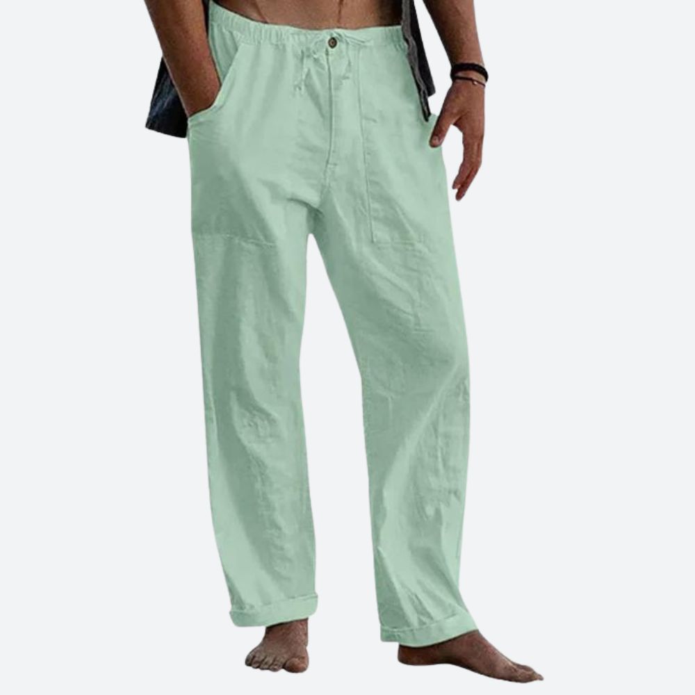 Perugia | Pantalones Clásicos de Lino