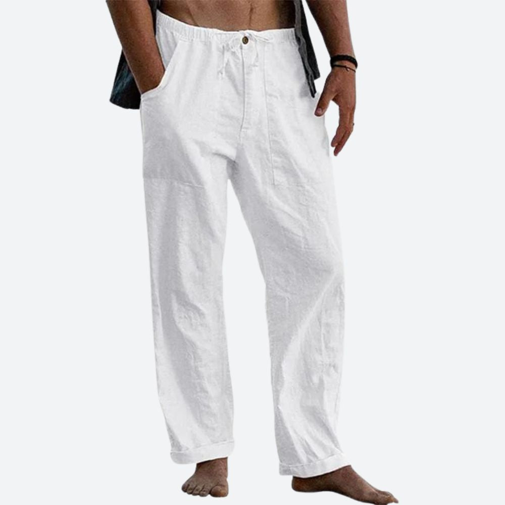 Perugia | Pantalones Clásicos de Lino