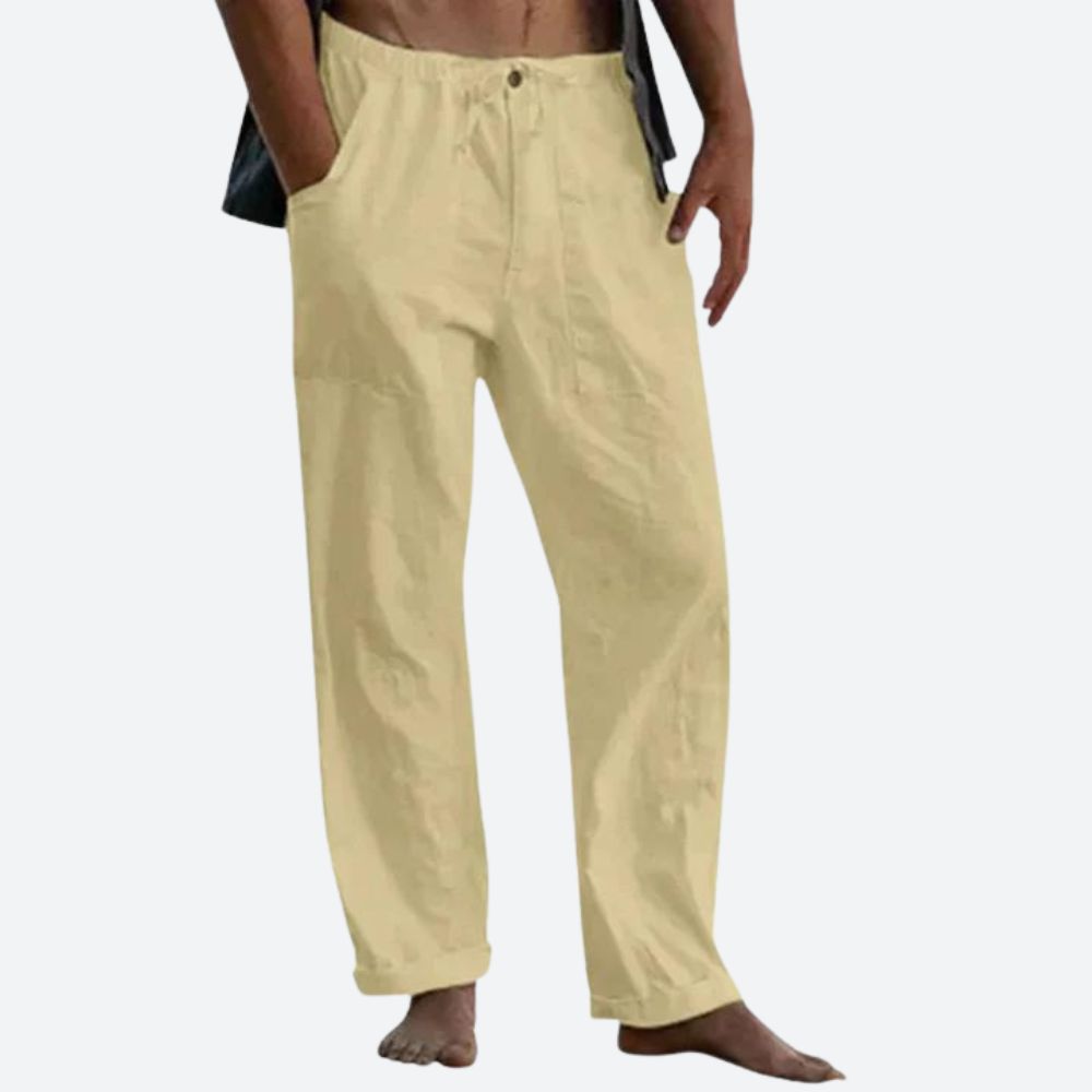 Perugia | Pantalones Clásicos de Lino