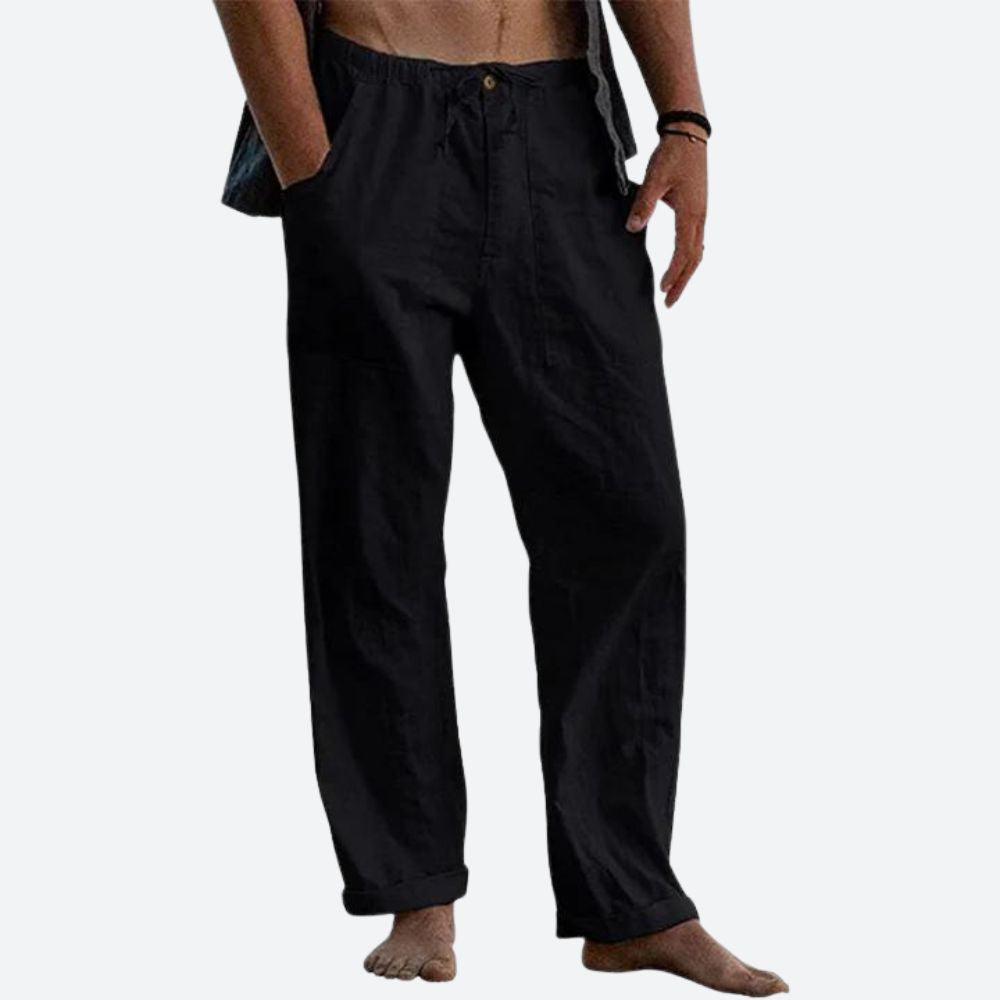 Perugia | Pantalones Clásicos de Lino